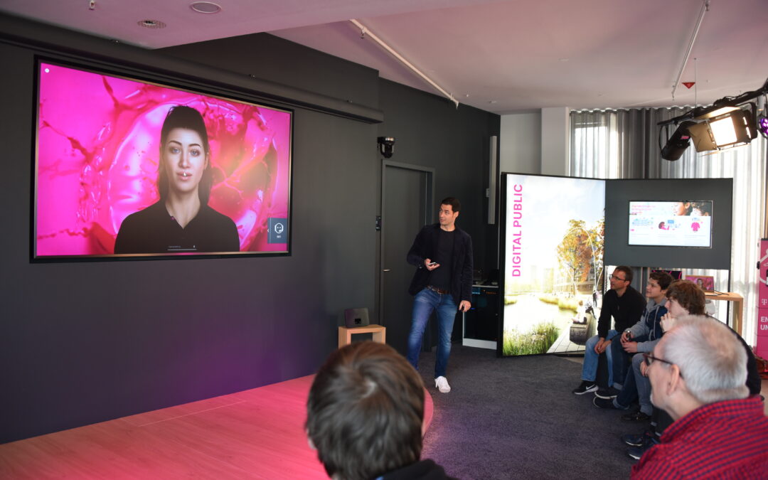 RoboNight-Gewinnerteams der MKS besuchen die Telekom in Bonn